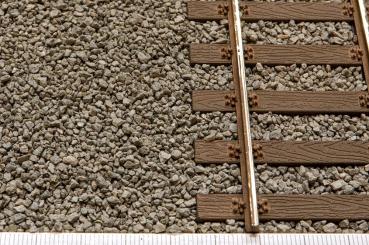 Modellbahnschotter Spur 0 - Farbe: Zement
