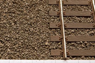 Modellbahnschotter Spur 0 - Farbe: Taupe